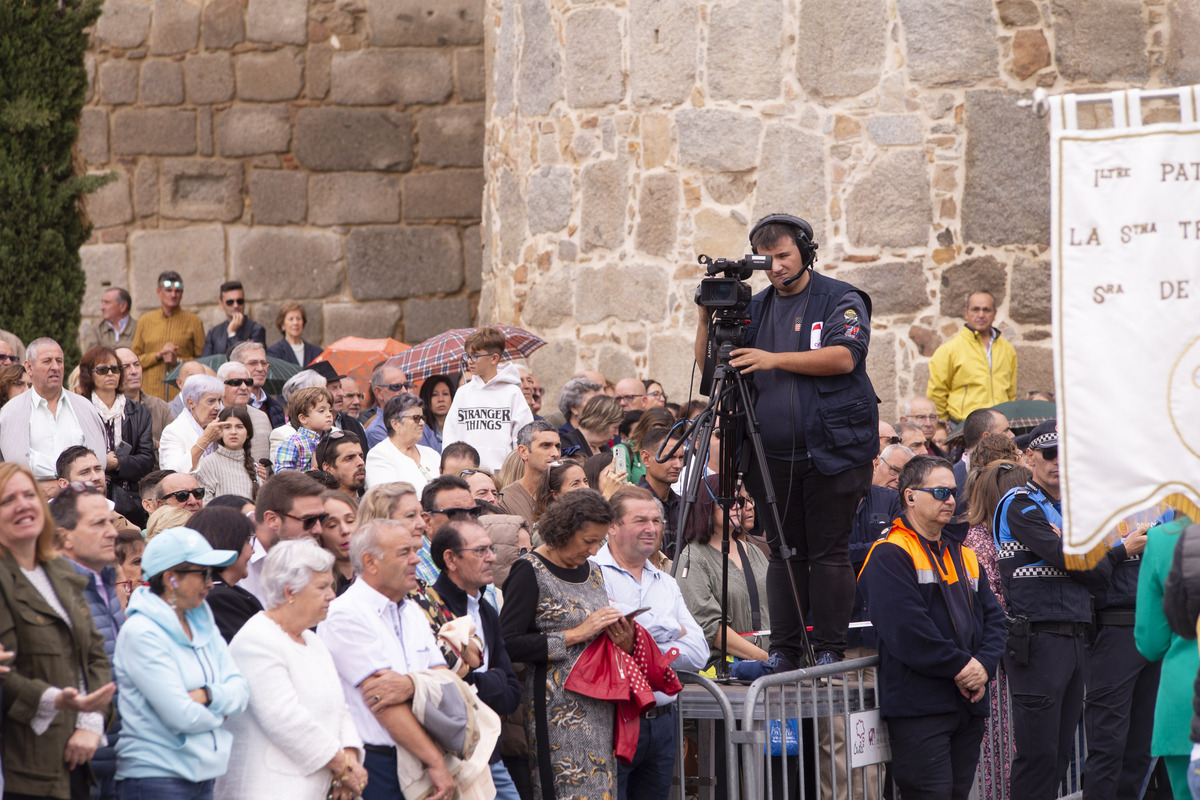 Procesión de Santa Teresa el día de La Santa.  / ISABEL GARCÍA