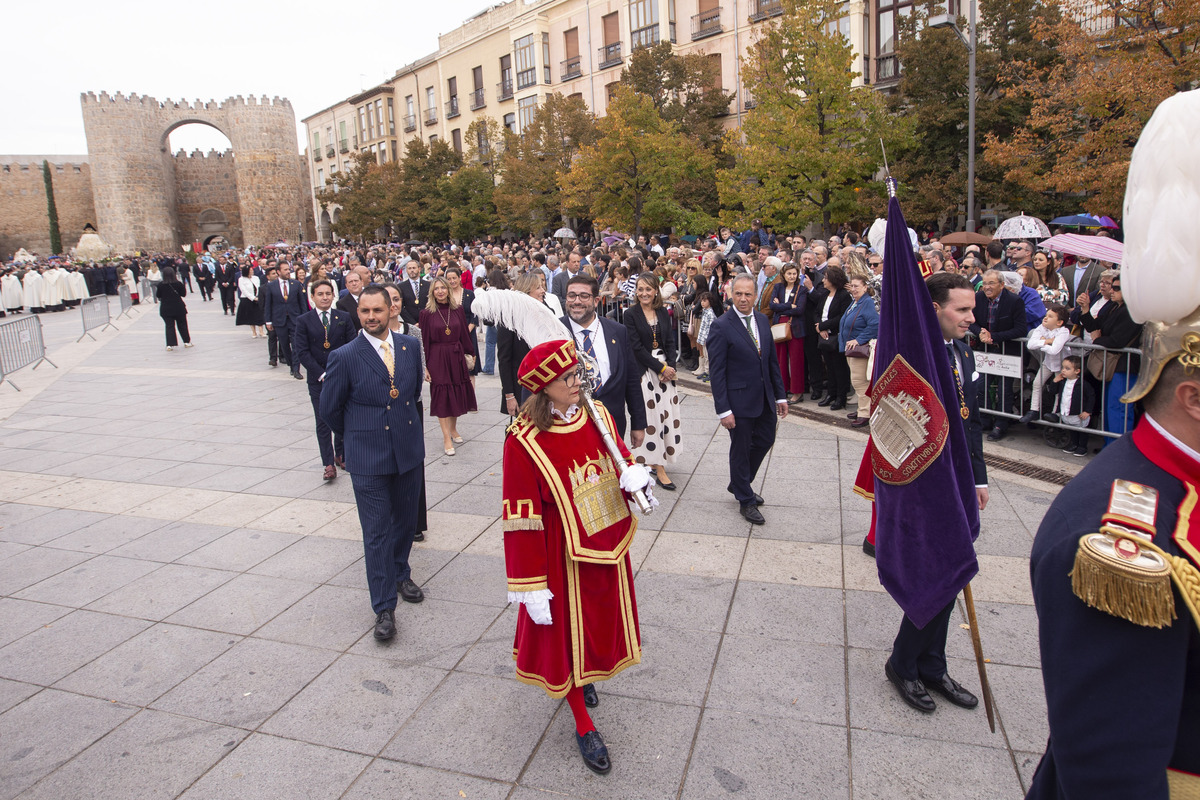 Procesión de Santa Teresa el día de La Santa.  / ISABEL GARCÍA