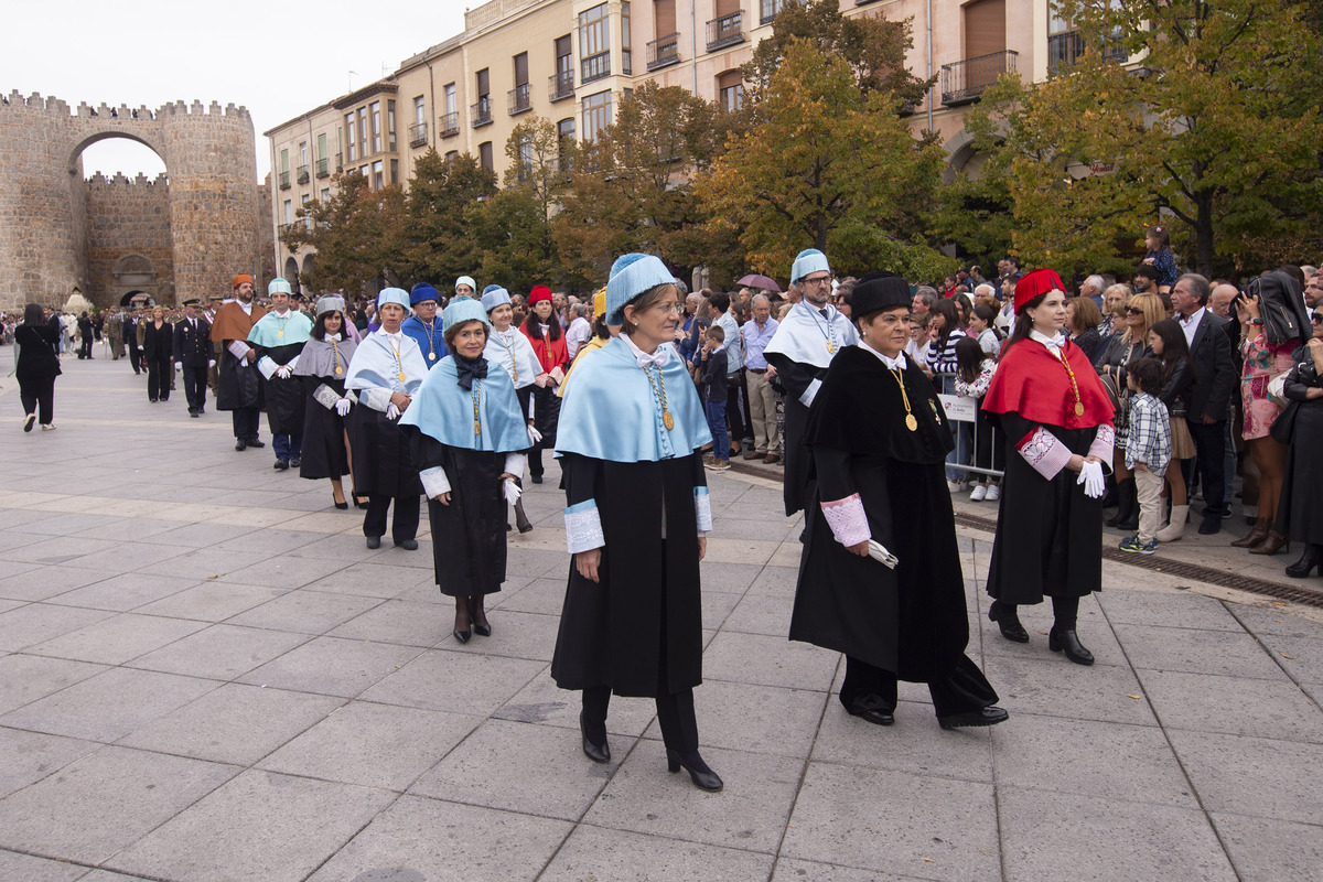 Procesión de Santa Teresa el día de La Santa.  / ISABEL GARCÍA