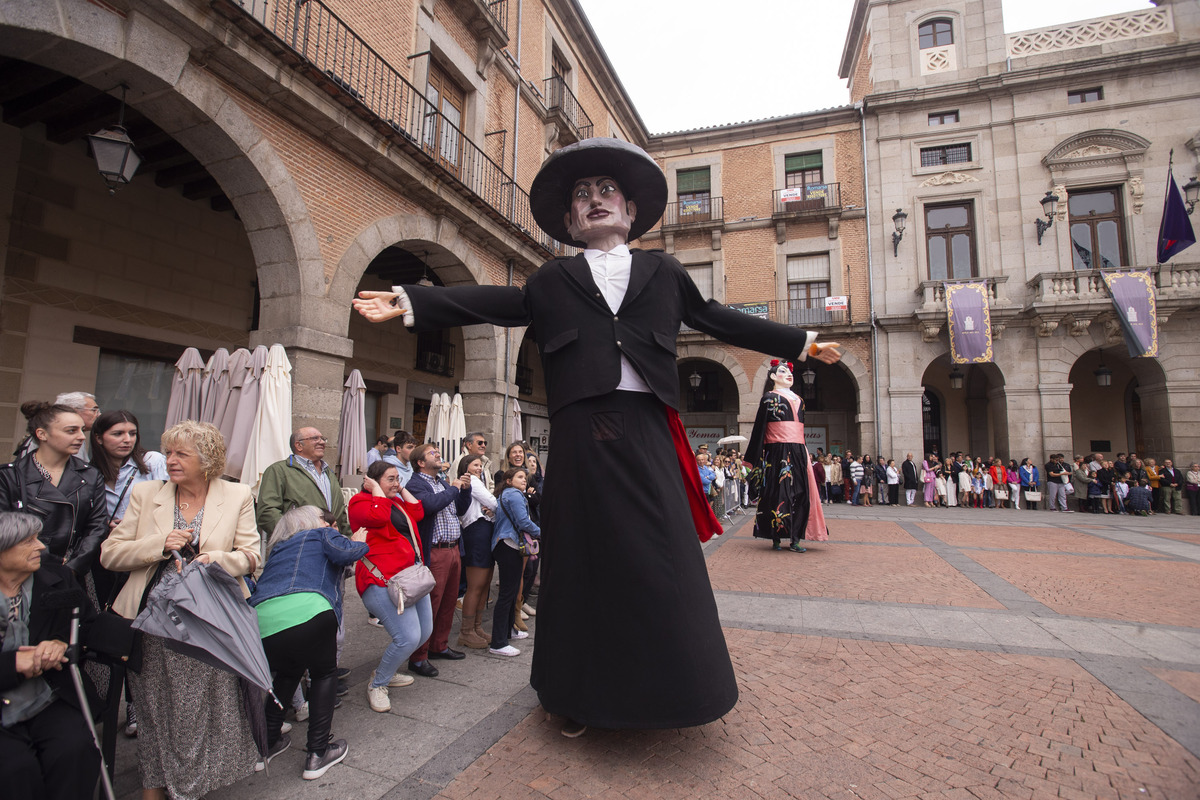 Procesión de Santa Teresa el día de La Santa.  / ISABEL GARCÍA