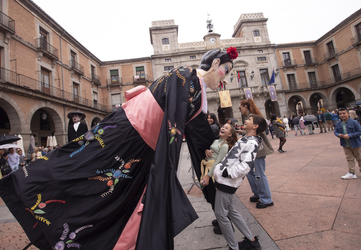 Procesión de Santa Teresa el día de La Santa.  / ISABEL GARCÍA