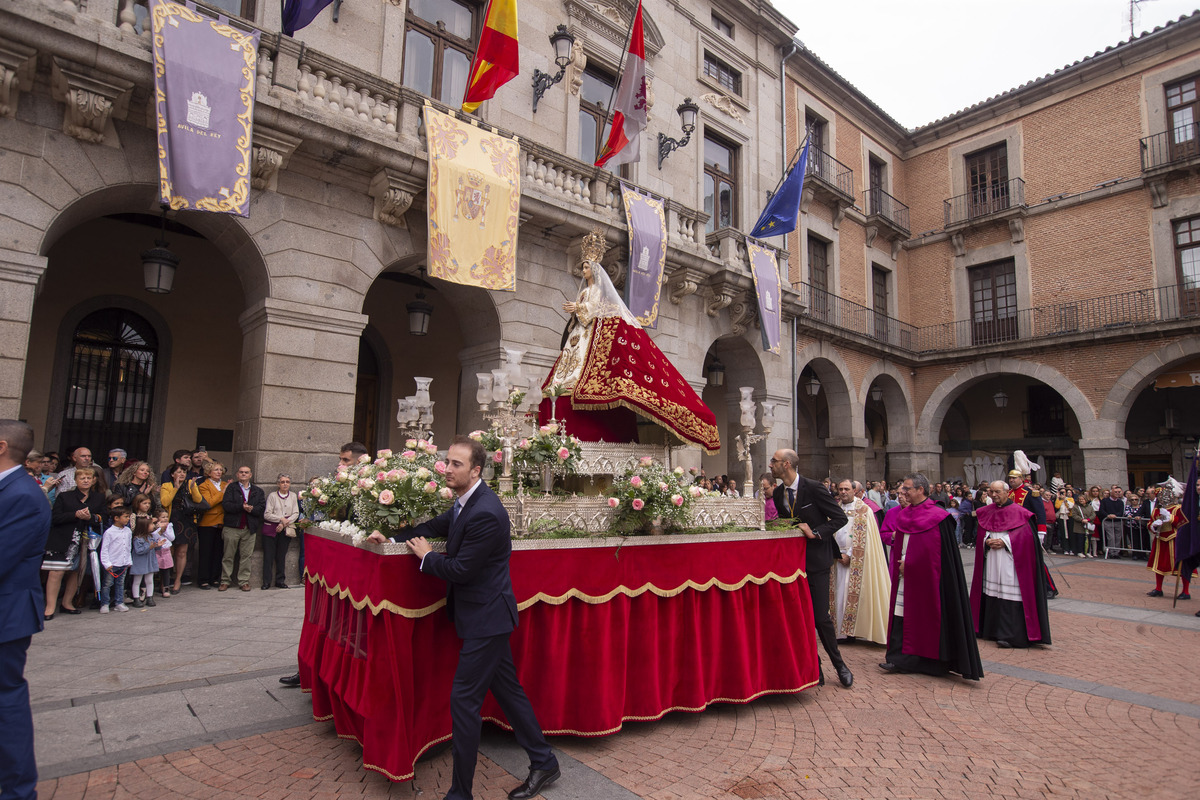 Procesión de Santa Teresa el día de La Santa.  / ISABEL GARCÍA