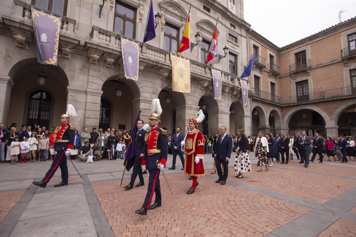 Procesión de Santa Teresa el día de La Santa.  / ISABEL GARCÍA