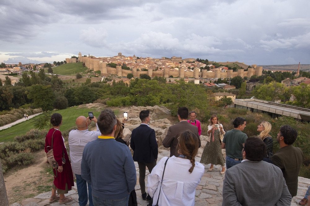 30 Aniversario Ciudades patrimonio visita cuatro postes.  / ISABEL GARCÍA