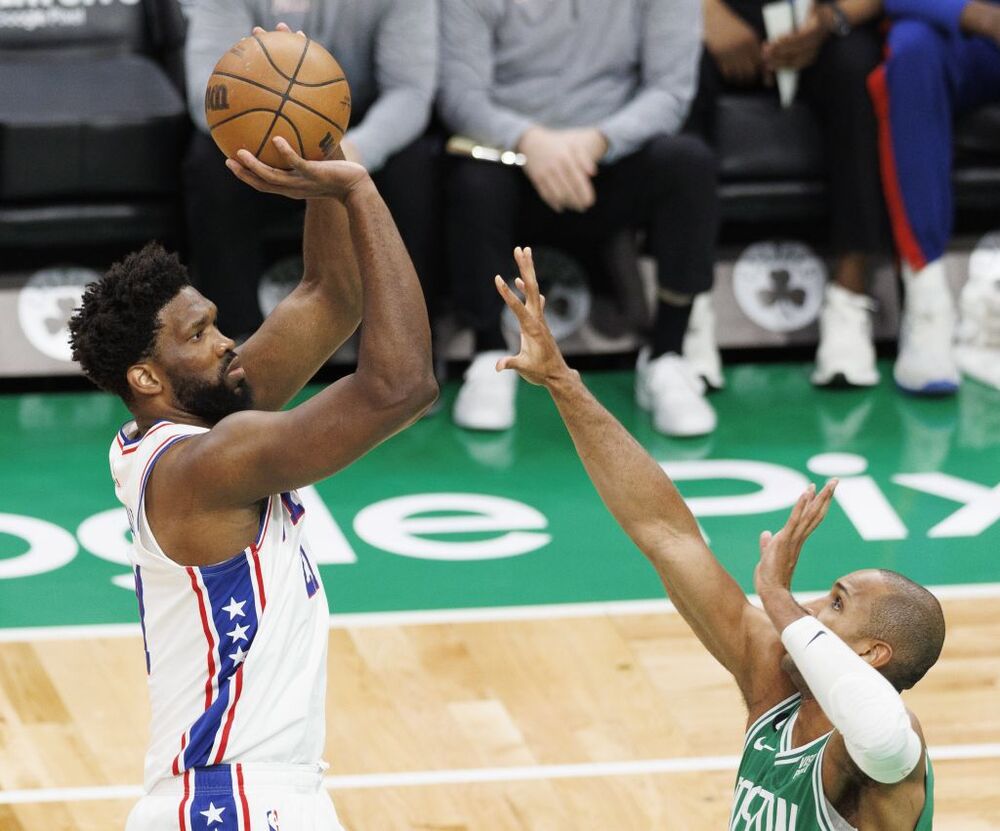 NBA Playoffs - Philadelphia 76ers at Boston Celtics  / CJ GUNTHER