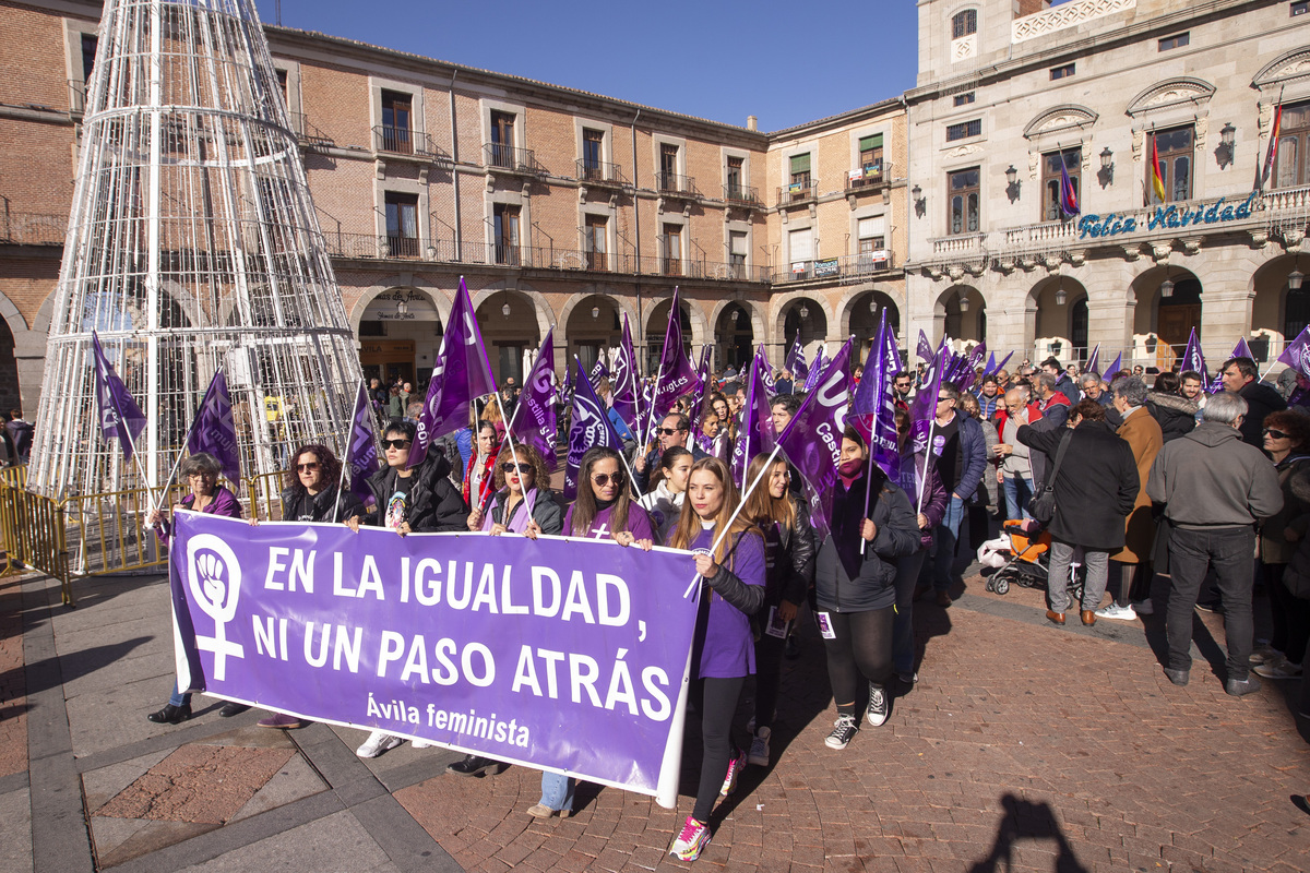 Manifestación contra la Violencia de Género.   / ISABEL GARCÍA