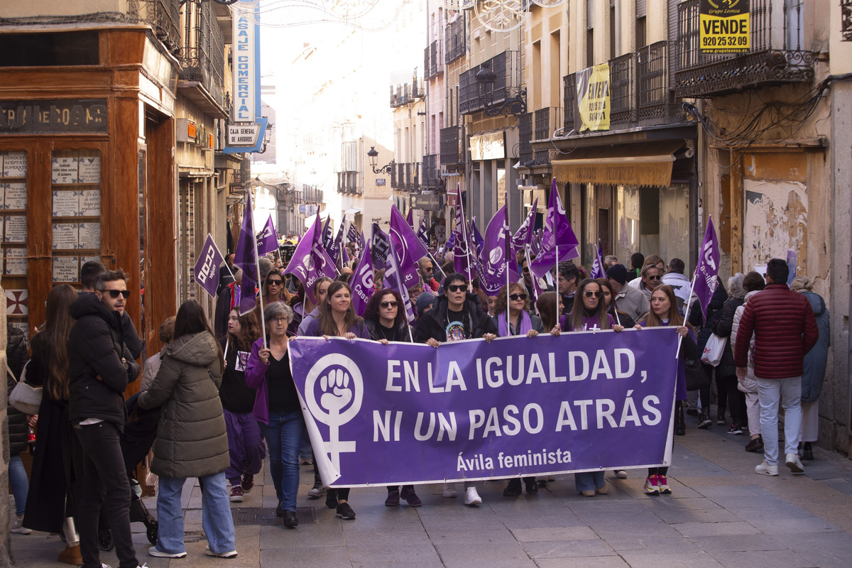 Manifestación contra la Violencia de Género.   / ISABEL GARCÍA