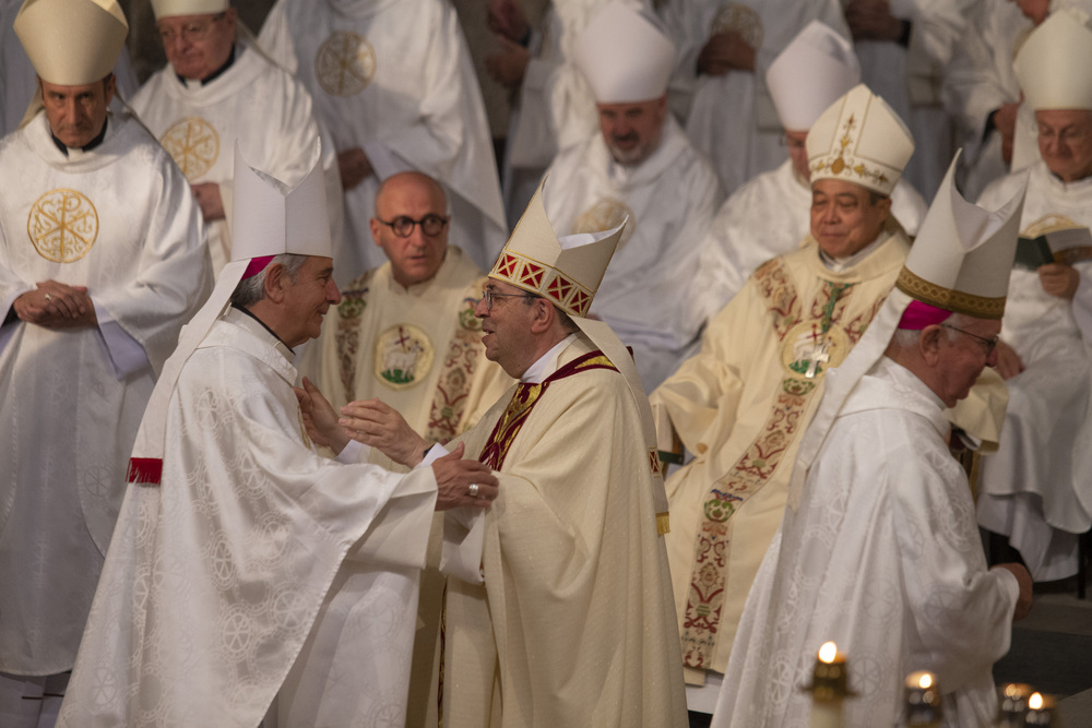 Ordenación espiscopal de Jesús Rico, nuevo obispo de Ávila.  / DAVID CASTRO