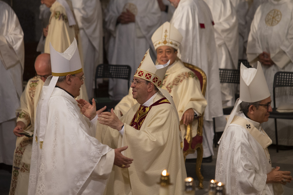 Ordenación espiscopal de Jesús Rico, nuevo obispo de Ávila.  / DAVID CASTRO