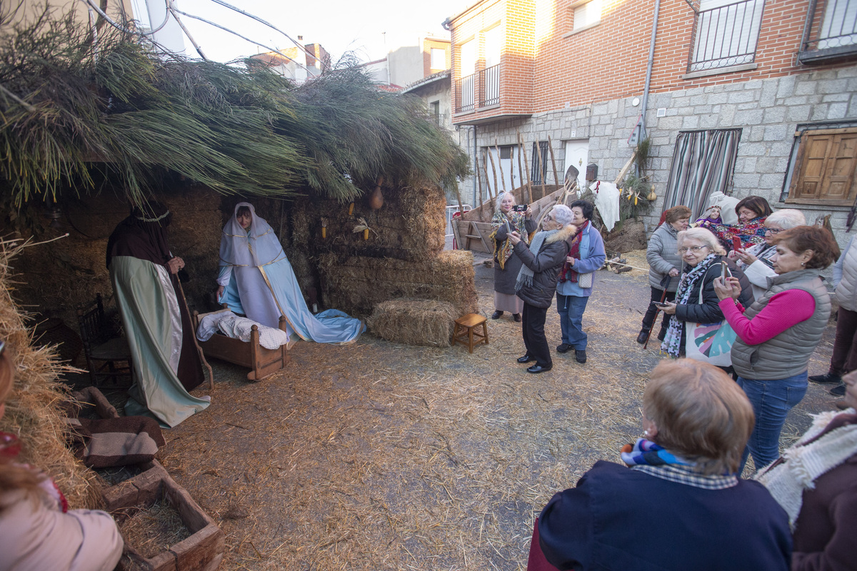 Beén viviente en Navalmoral de la Sierra.  / ISABEL GARCÍA