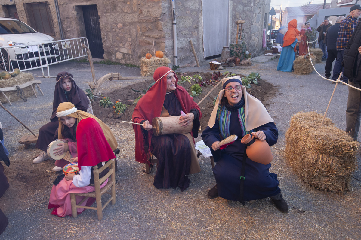 Beén viviente en Navalmoral de la Sierra.  / ISABEL GARCÍA