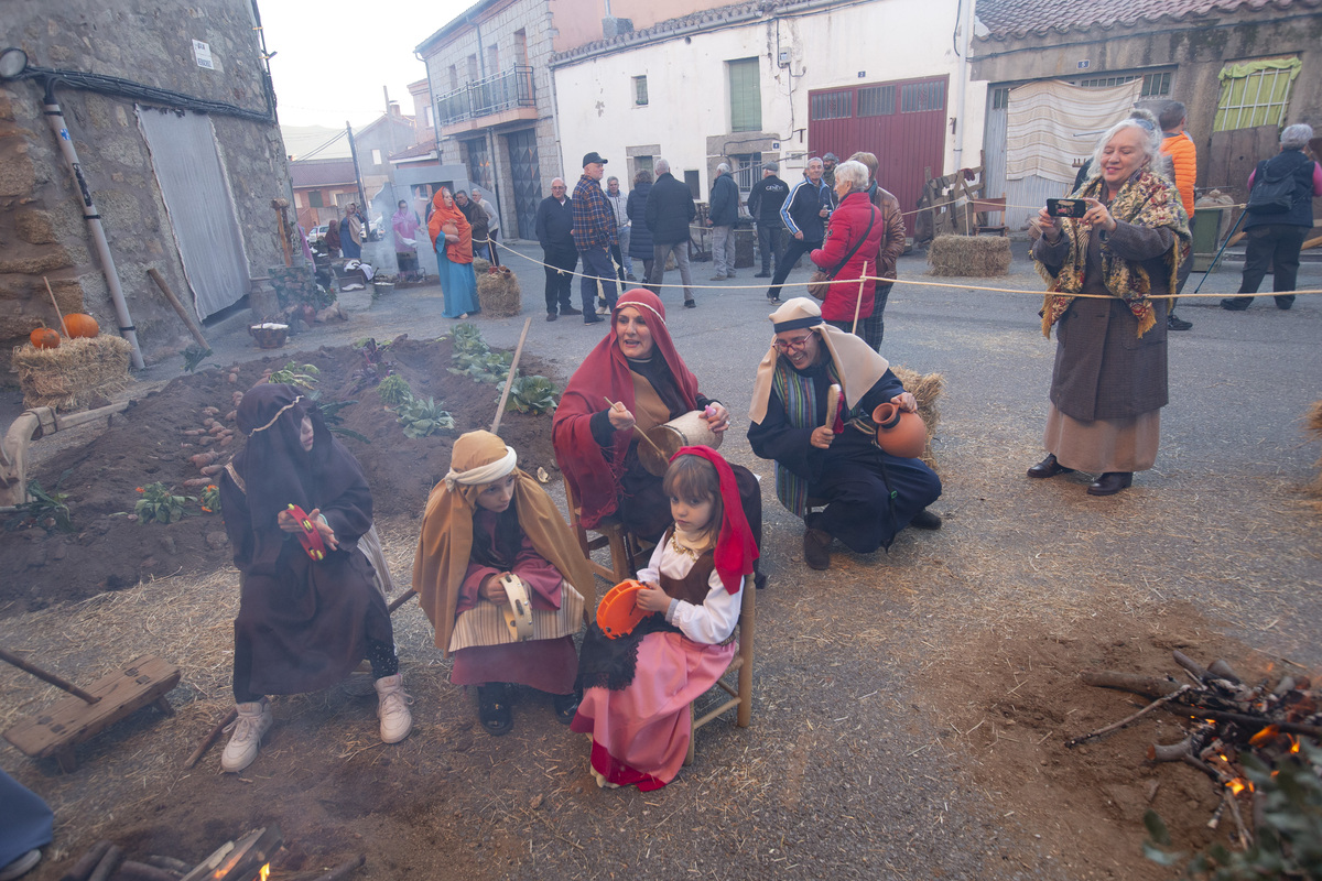 Beén viviente en Navalmoral de la Sierra.  / ISABEL GARCÍA