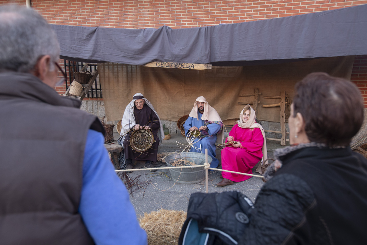 Beén viviente en Navalmoral de la Sierra.  / ISABEL GARCÍA