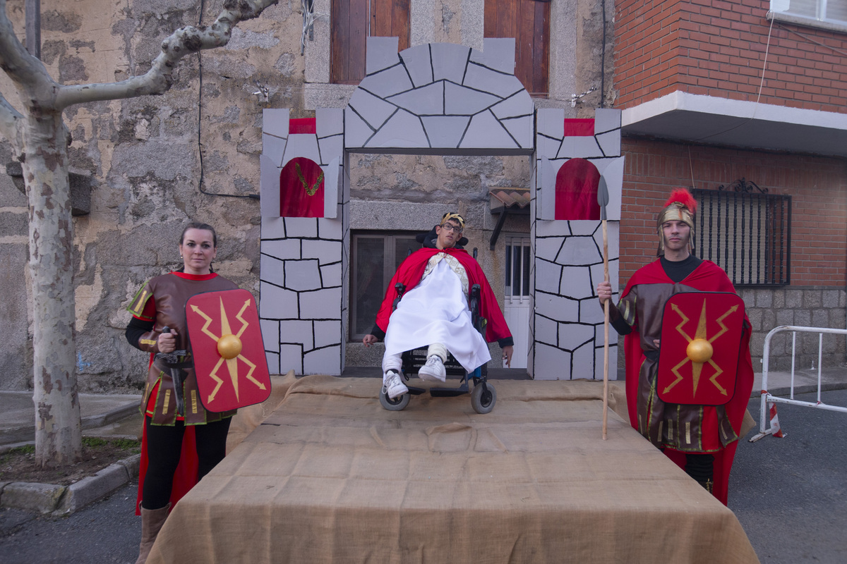 Beén viviente en Navalmoral de la Sierra.  / ISABEL GARCÍA