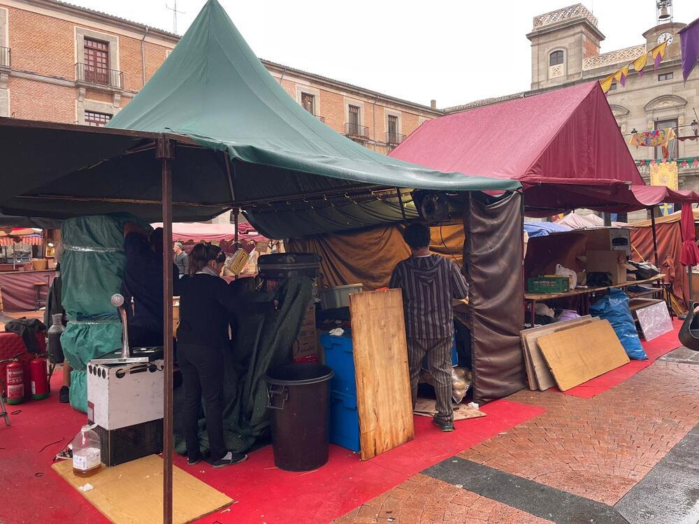 Canceladas las Jornadas Medievales por la alerta meteorológica