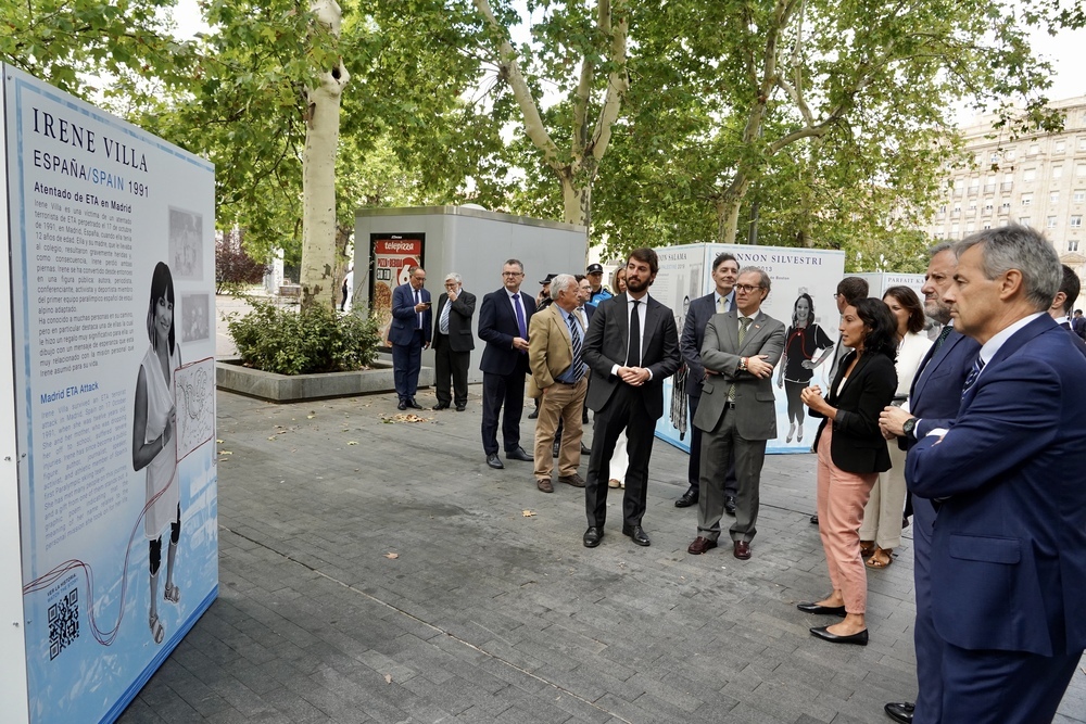 Momento del acto celebrado con motivo de la exposición.