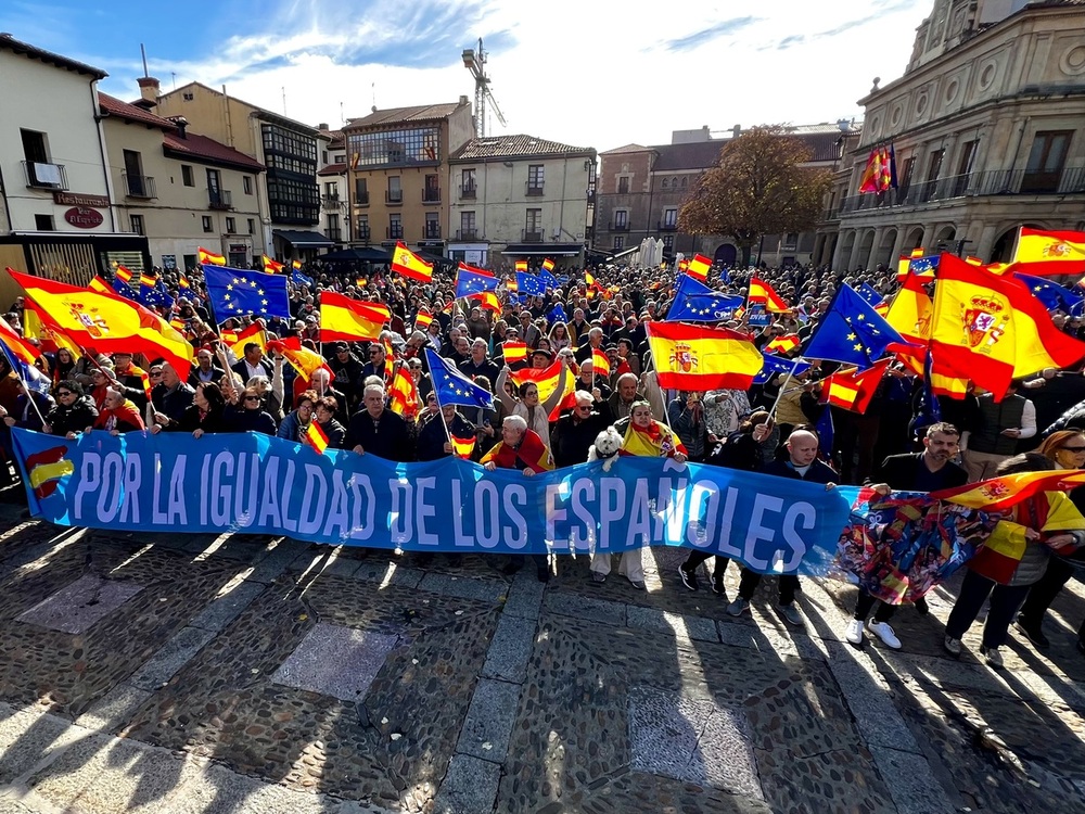 Concentración en León.