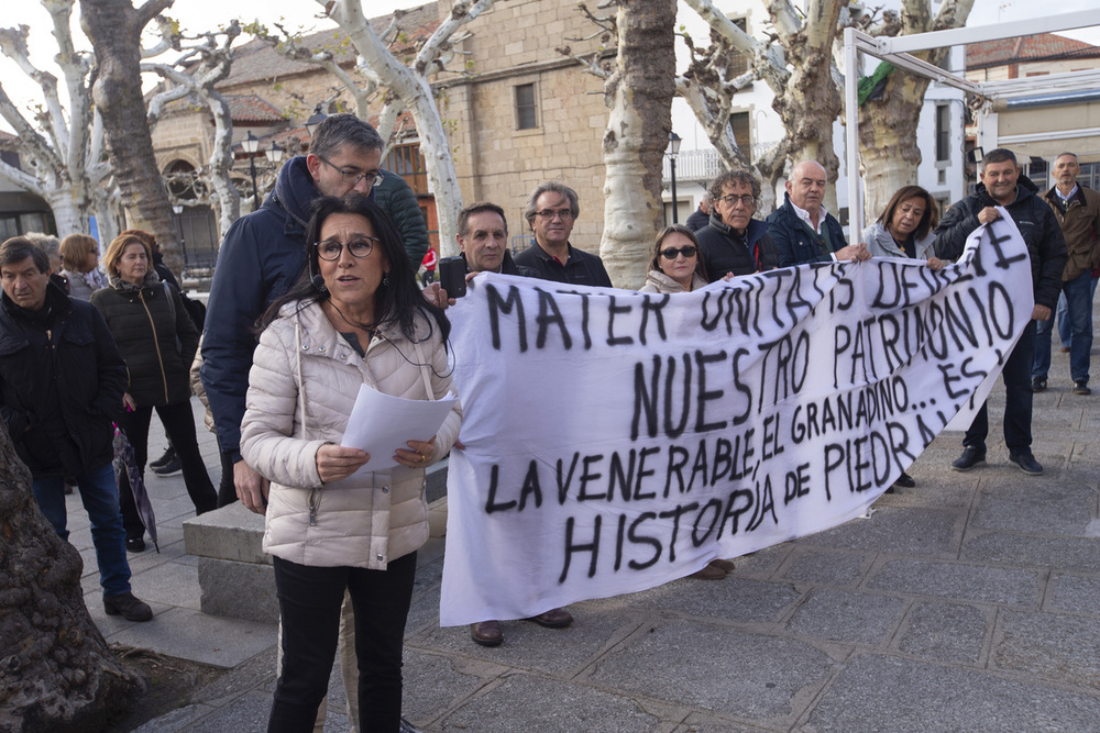 Piedrahíta se echa a la calle por un patrimonio 