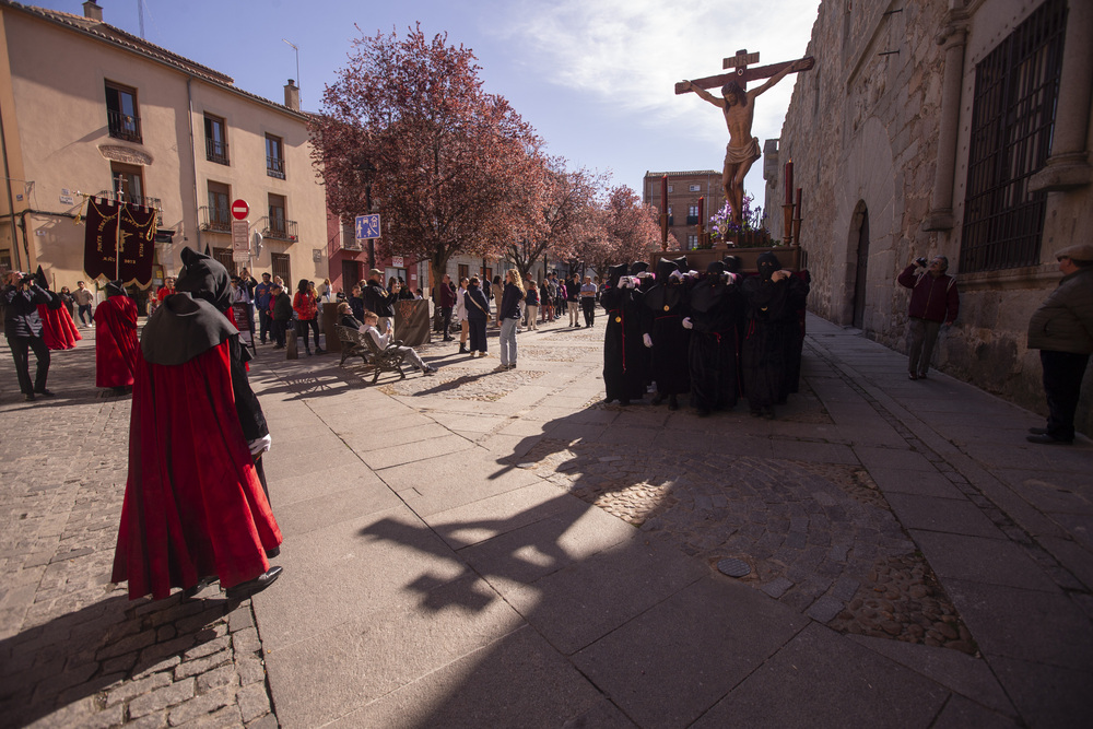 Sermón y traslado del Cristo de las Murallas.  / DAVID CASTRO