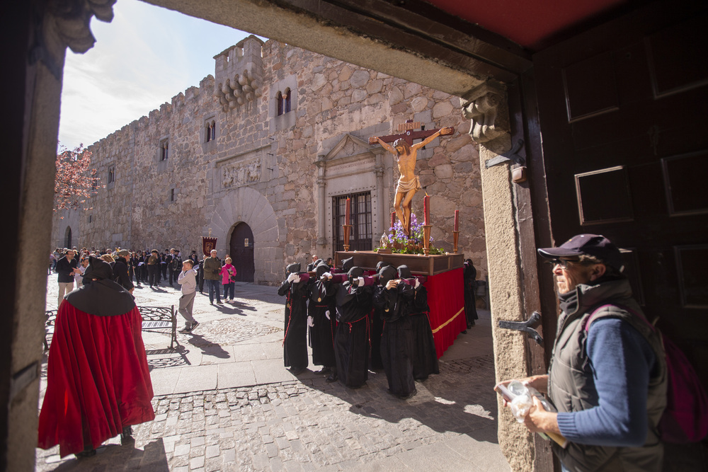 Sermón y traslado del Cristo de las Murallas.  / DAVID CASTRO