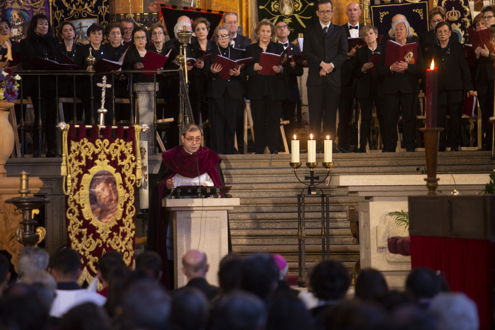 Sermón y traslado del Cristo de las Murallas.  / DAVID CASTRO