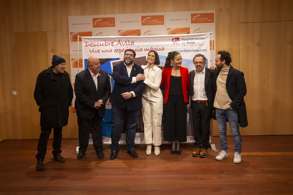 Acto de presentación del videoclip
y la canción promocional de Rosa Lopez.  / ISABEL GARCÍA