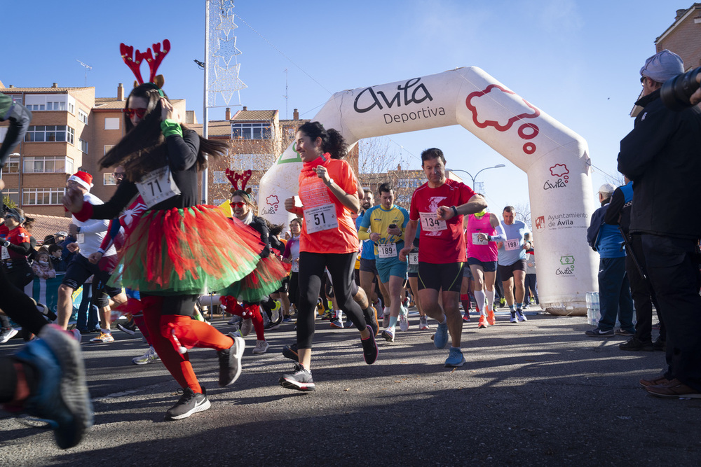 Buen atletismo para preparar el turrón