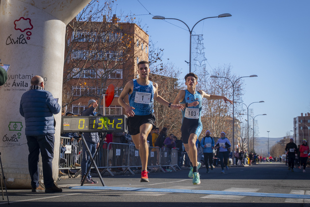 Buen atletismo para preparar el turrón