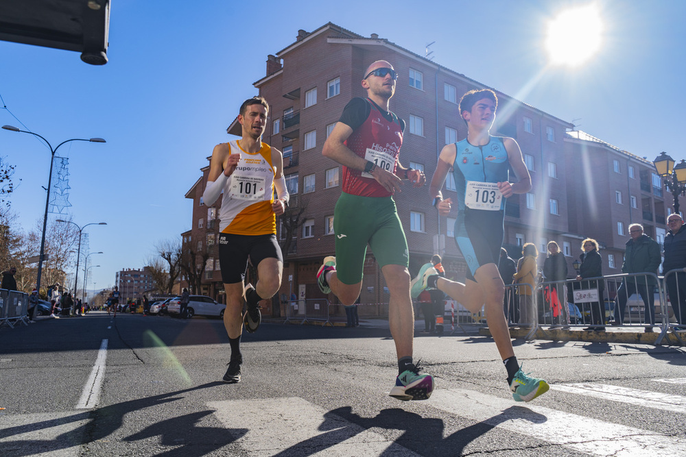 Buen atletismo para preparar el turrón