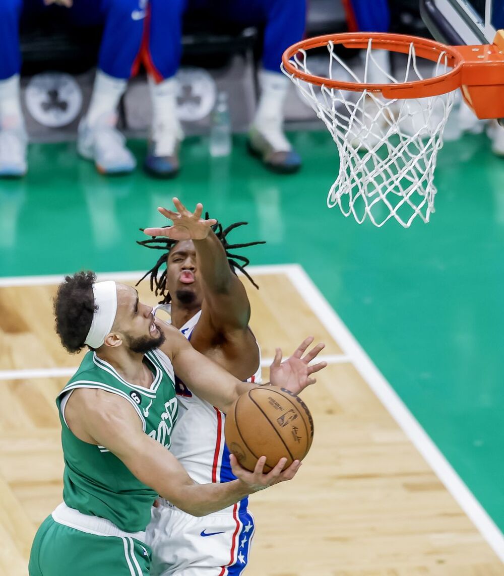 NBA Playoffs - Philadelphia 76ers at Boston Celtics  / CJ GUNTHER