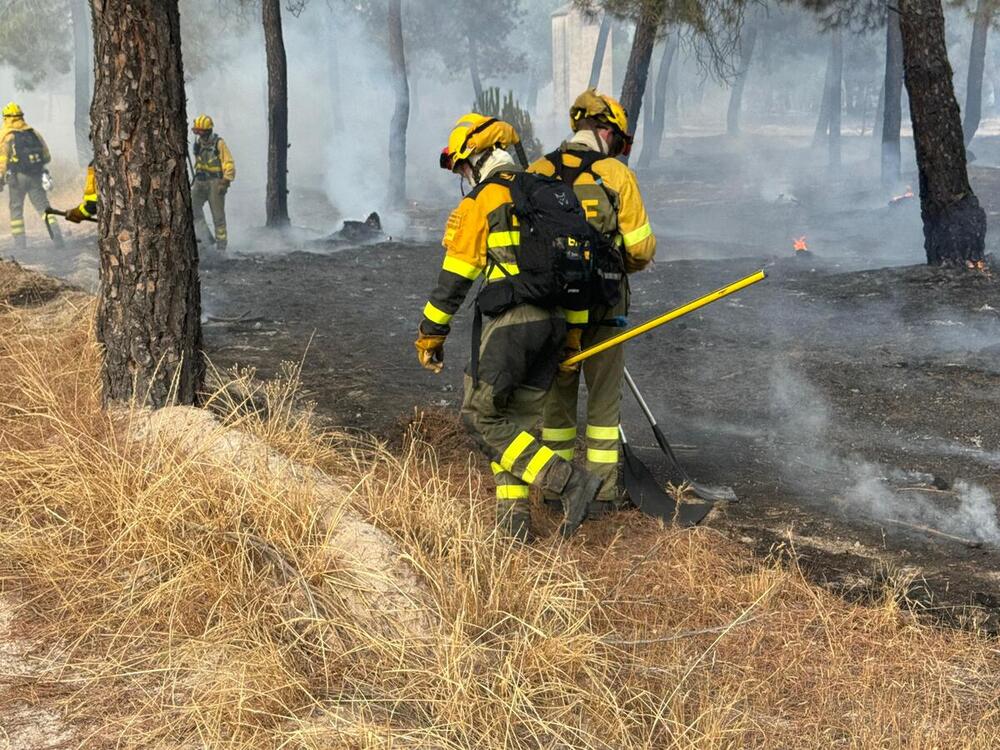 Elevado a nivel 2 el fuego de Cabizuela