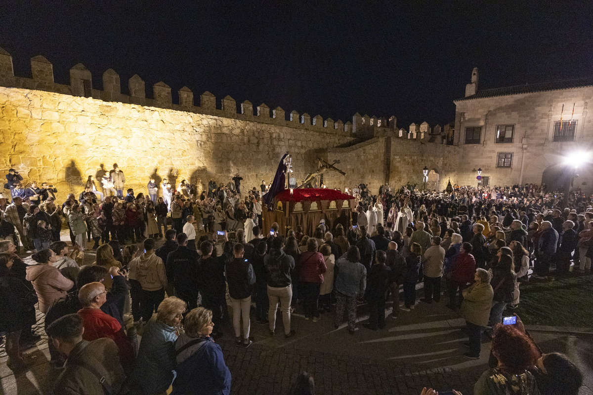 Procesión del Via Matris.  / DAVID CASTRO