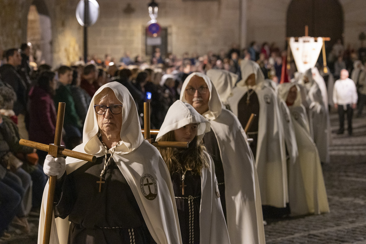 Procesión del Via Matris.  / DAVID CASTRO