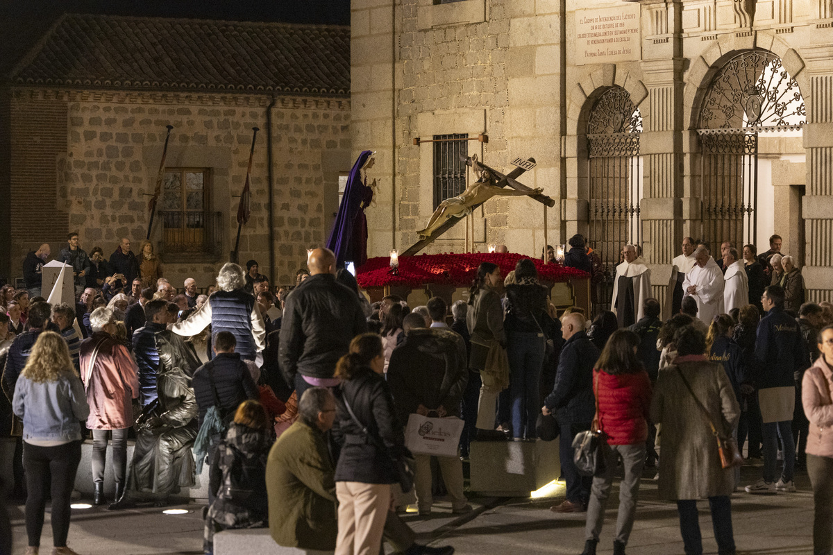 Procesión del Via Matris.  / DAVID CASTRO