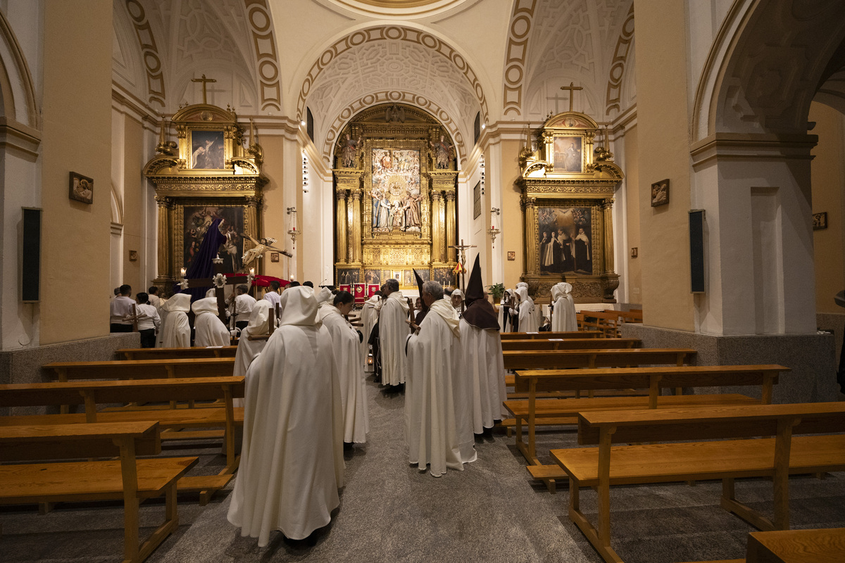 Procesión del Via Matris.  / DAVID CASTRO