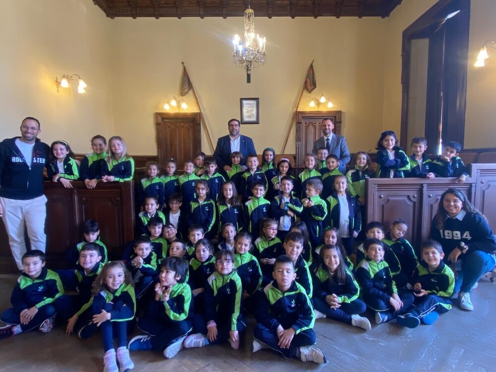 Visitas de alumnos de Santo Tomás y Pablo VI al Ayuntamiento