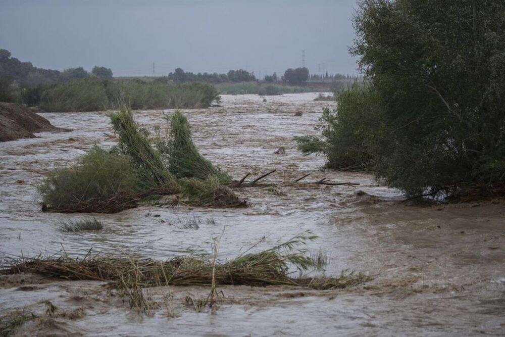 Crecida del río Magre, a 29 de octubre de 2024.