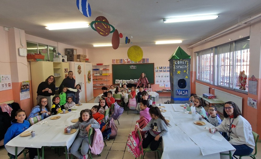 Un ‘cole’ en lucha contra el cáncer infantil