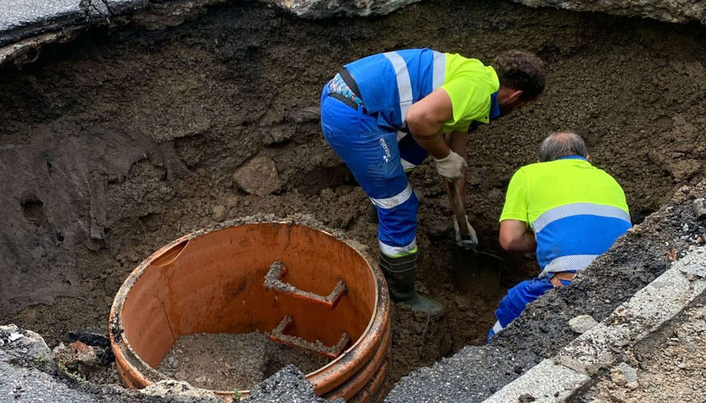 Varias averías dejan sin agua a buena parte de la zona sur