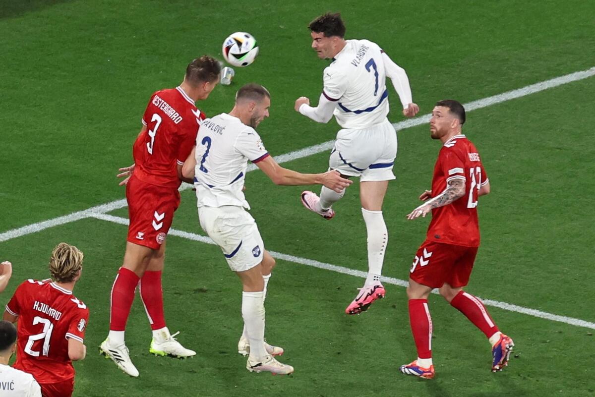 UEFA EURO 2024 - Group C Denmark vs Serbia  / MOHAMED MESSARA