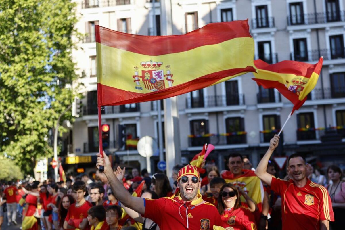 Celebración de la selección española en Madrid  / RODRIGO JIMÉNEZ