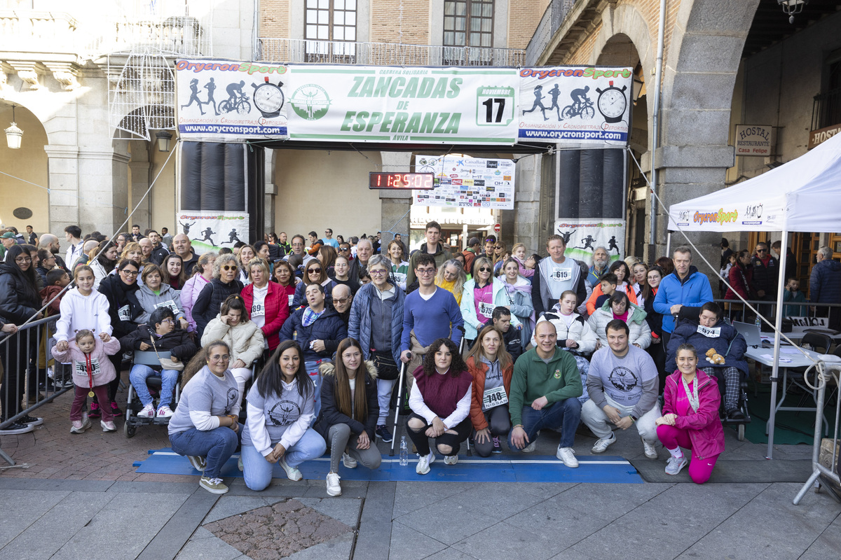 Carrera solidaria Zancadas solidarias organizado por la esperanza a favor de Aspace.