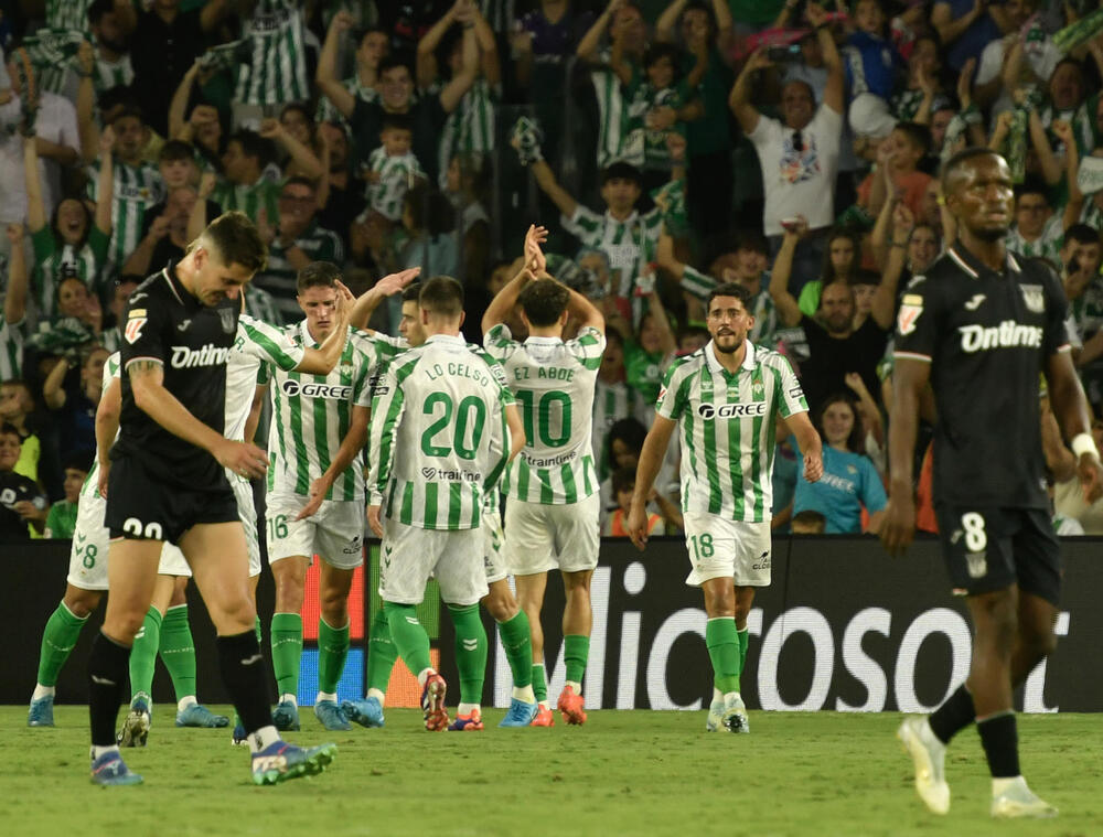 La insistencia del Betis supera al Leganés