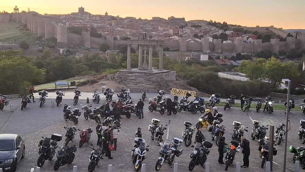 Una ruta en moto por un buen motivo