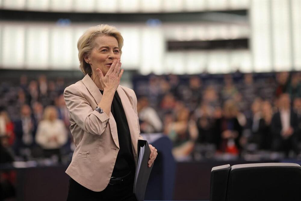 Ursula Von der Leyen, presidenta de la Comisión Europea.