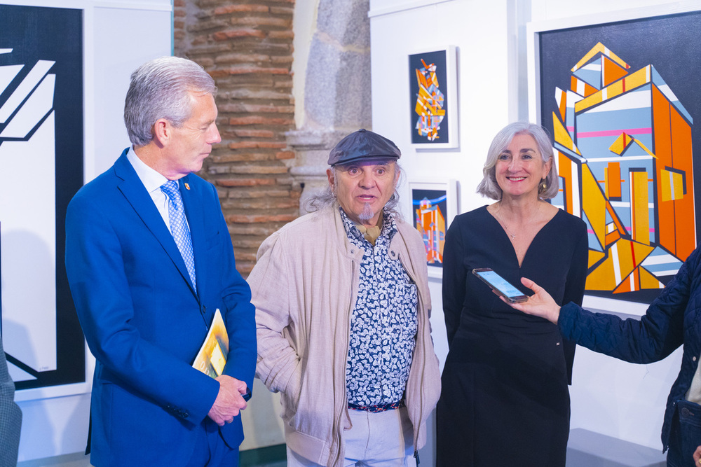 Gabriel Ramos expone un ‘Homenaje’ al arte geométrico