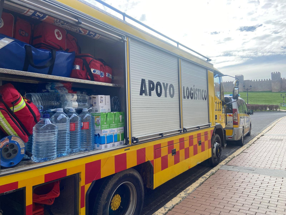 Segundo envío desde Ávila a Valencia: más alimentos y ropa