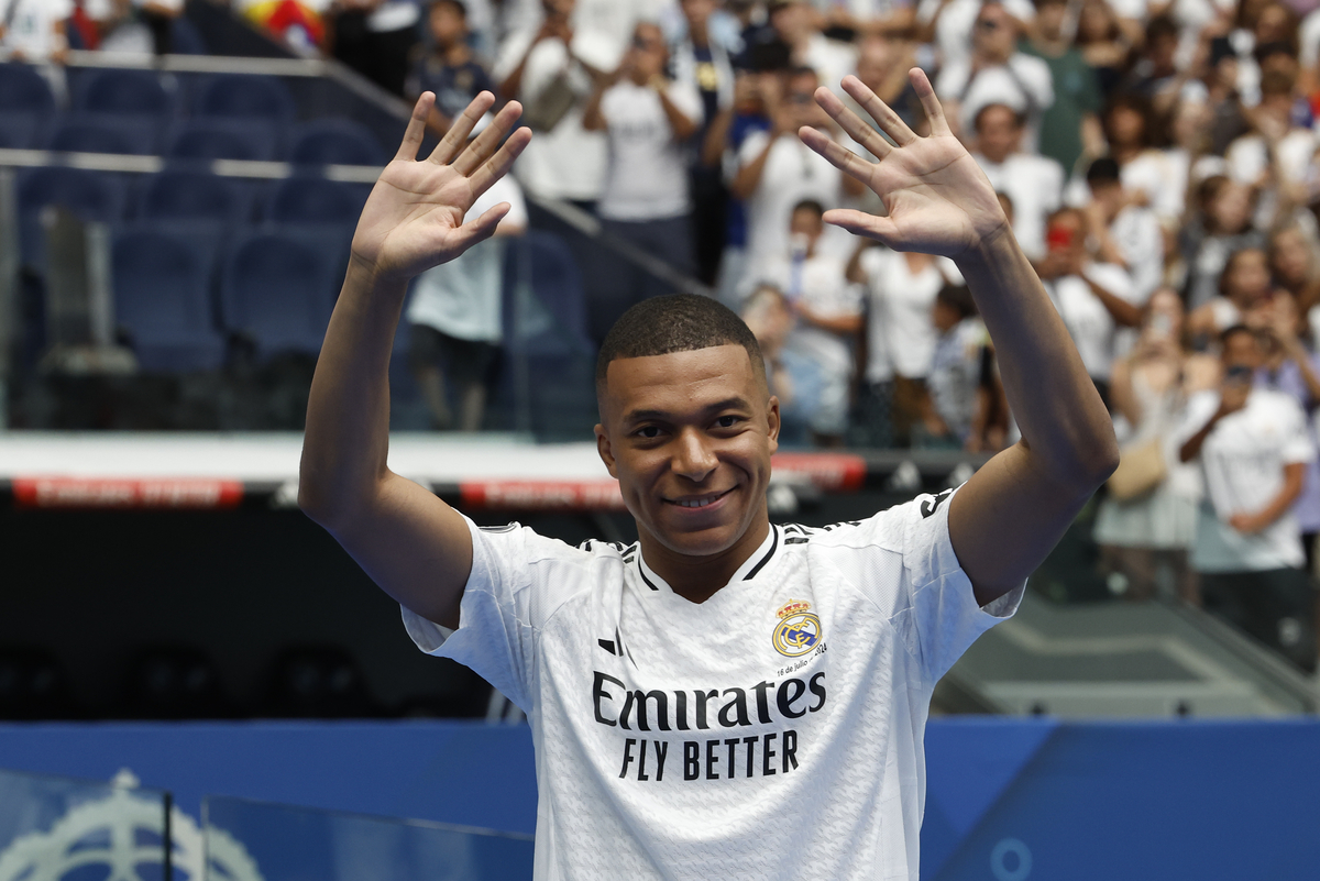 Presentación Mbappé como nuevo jugador del Real Madrid  / CHEMA MOYA