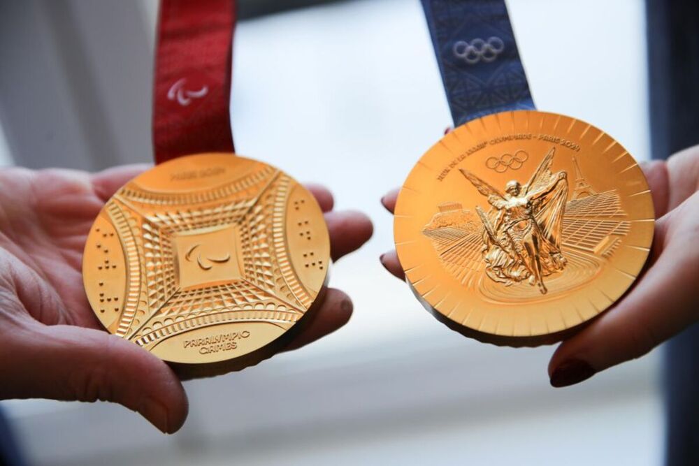 Un pedacito de la Torre Eiffel en cada medalla de París 2024