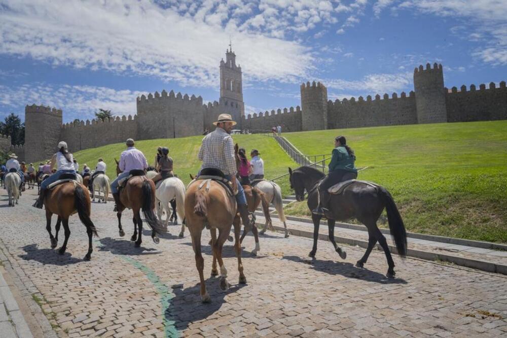 Ávila y sus alrededores, a lomos de 100 caballos